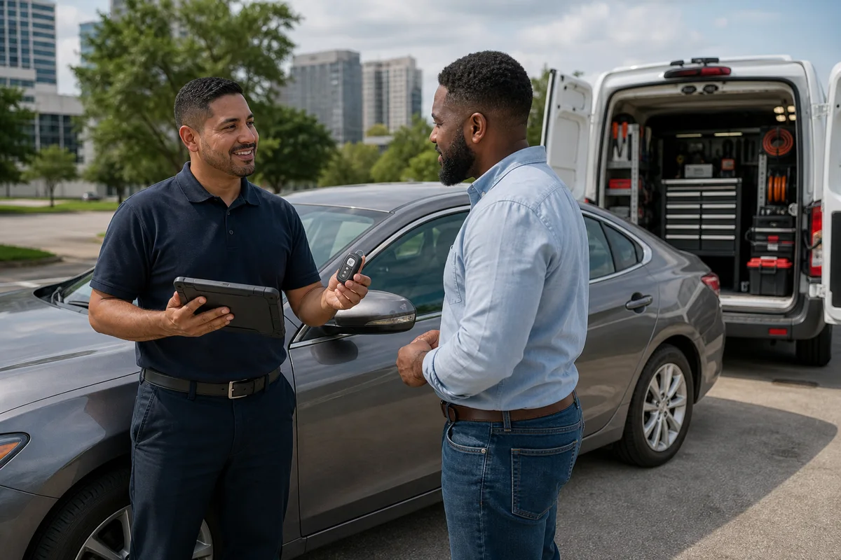 Automotive Locksmith service in Houston TX