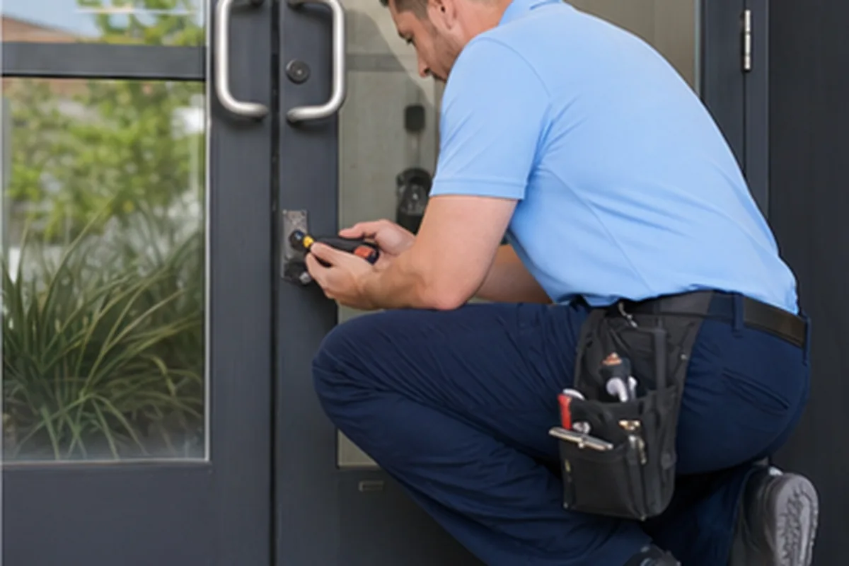 Commercial door hardware and lock service in Houston TX
