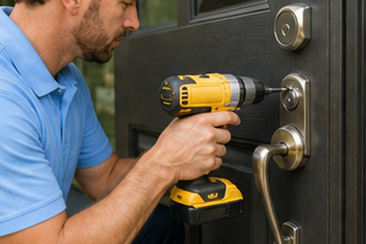 Door lock rekey service in Houston TX