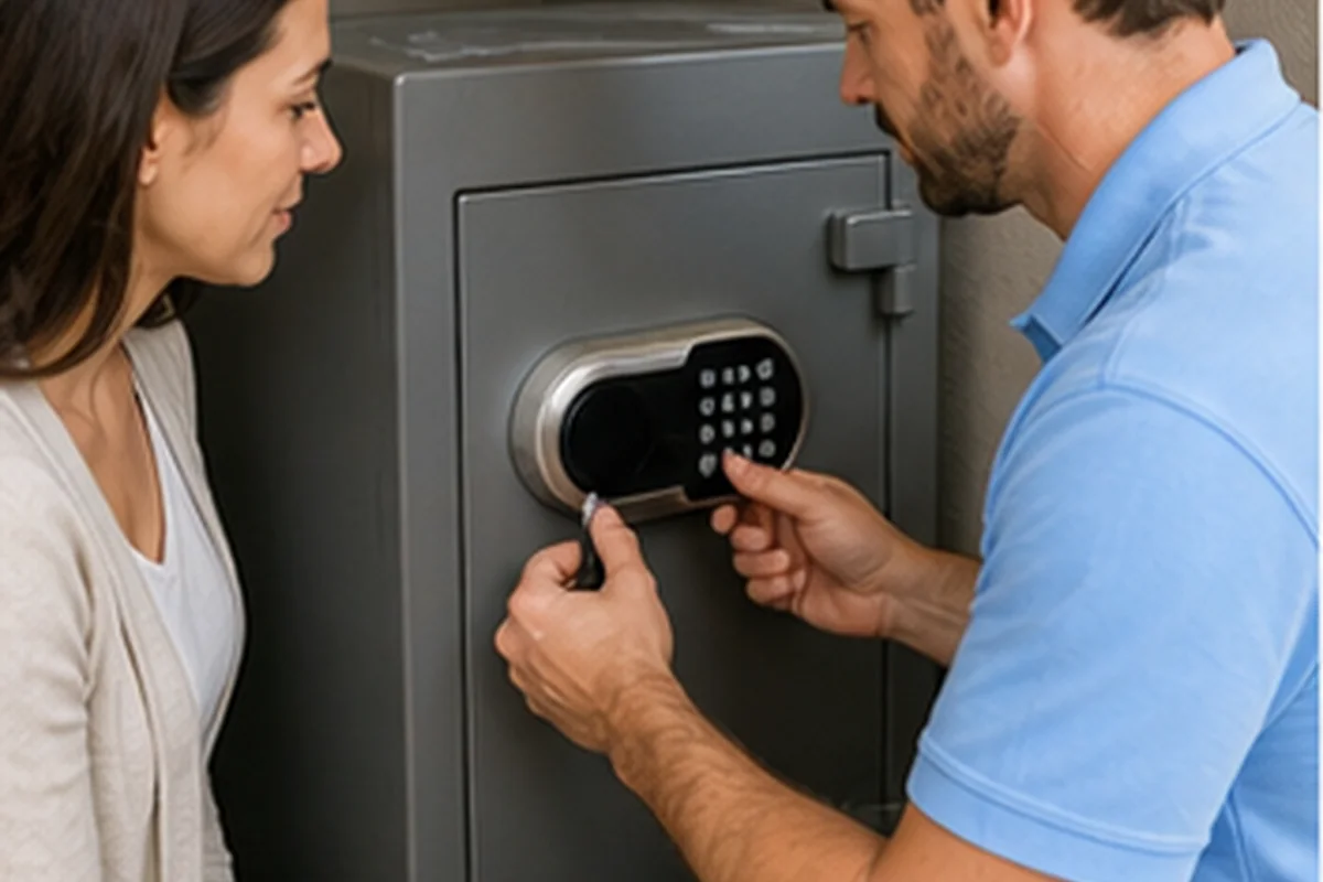 Safe locksmith consultation in Houston TX