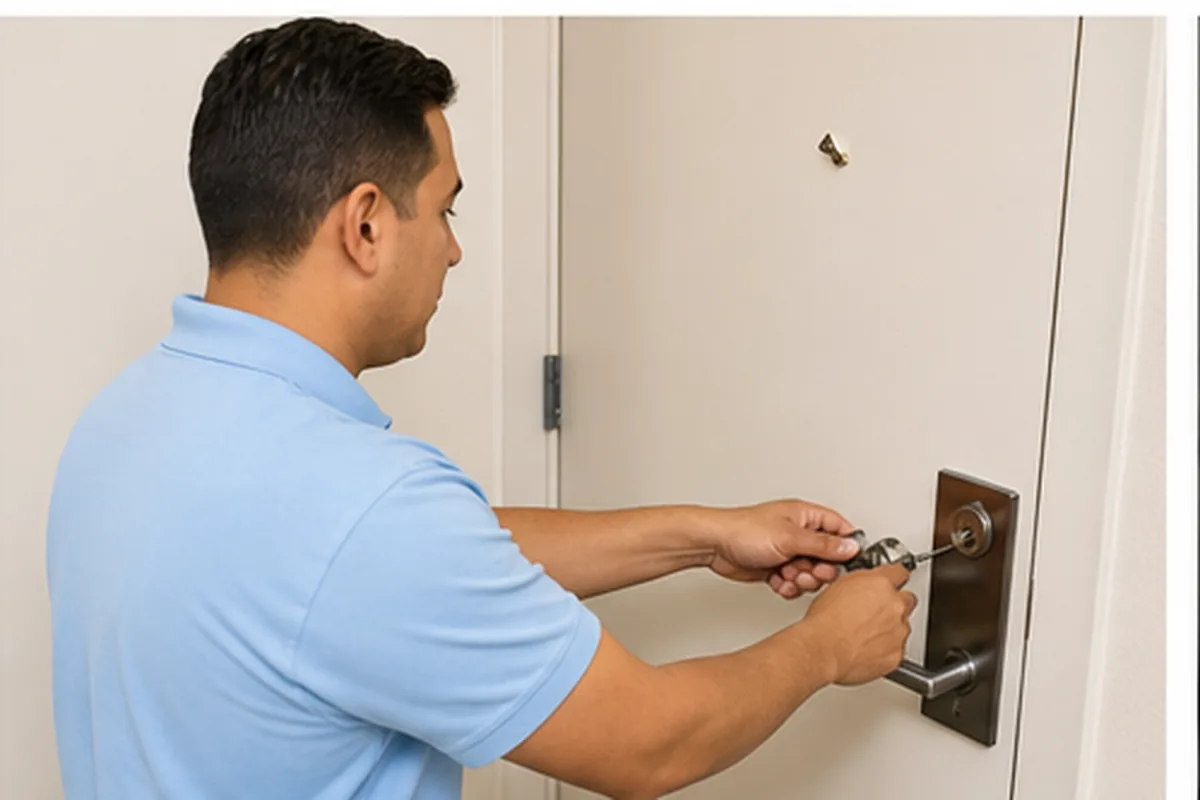 Houston locksmith contact service