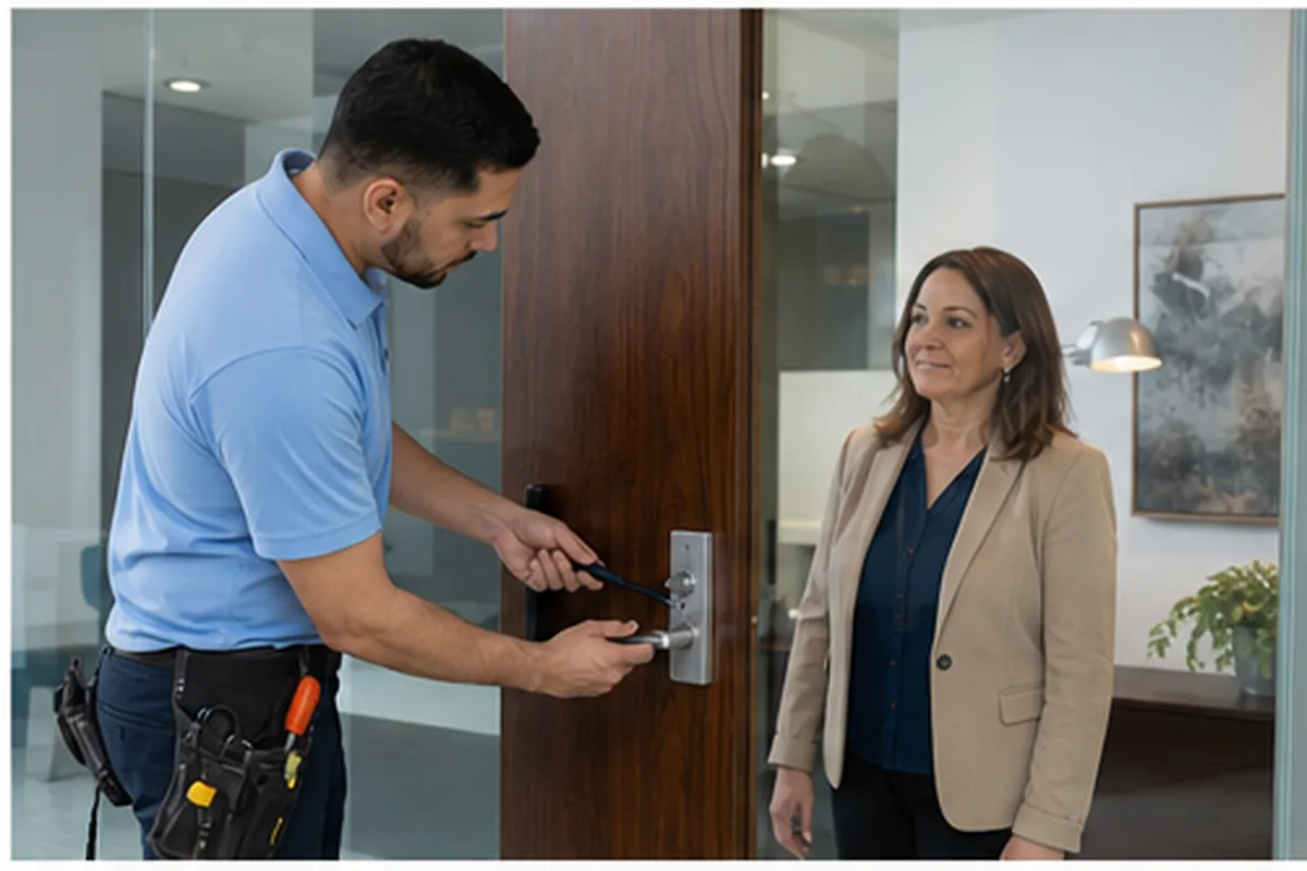 Commercial Locksmith Houston TX service in Houston TX