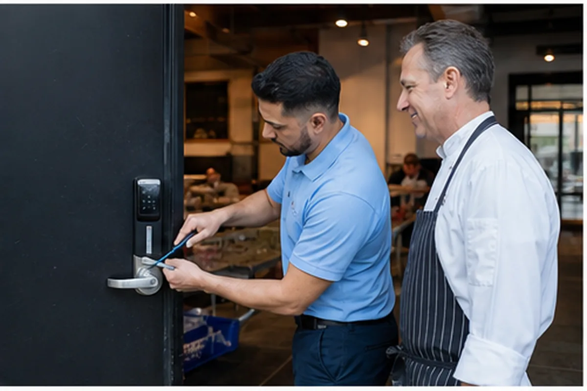Door hardware for complete locksmith services in Houston TX