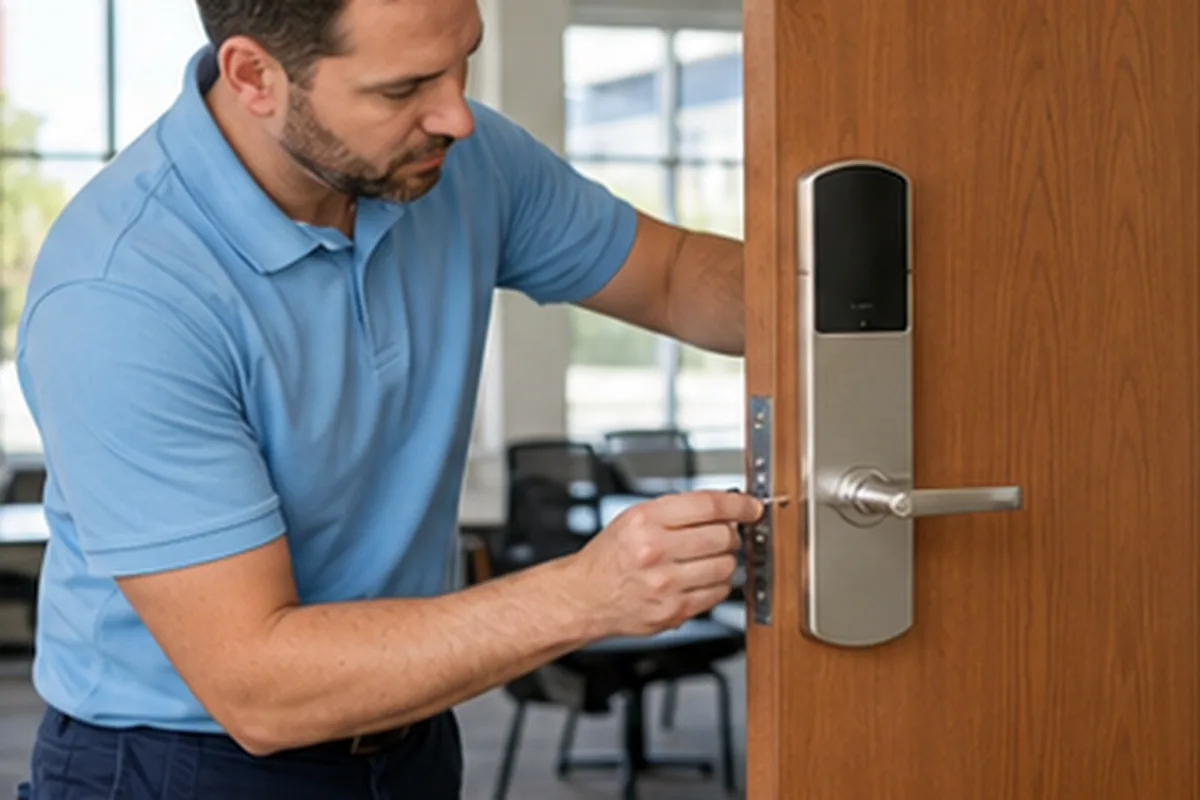 Smart Lock Installation Houston TX service in Houston TX