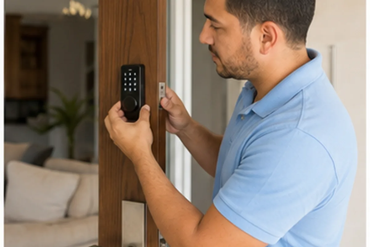 Smart Lock Installation Houston TX service in Houston TX