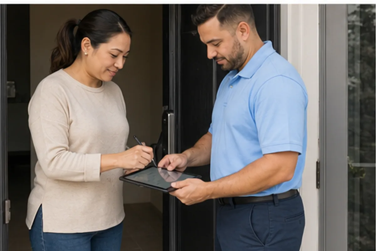 Houston locksmith consultation for scheduling mobile service