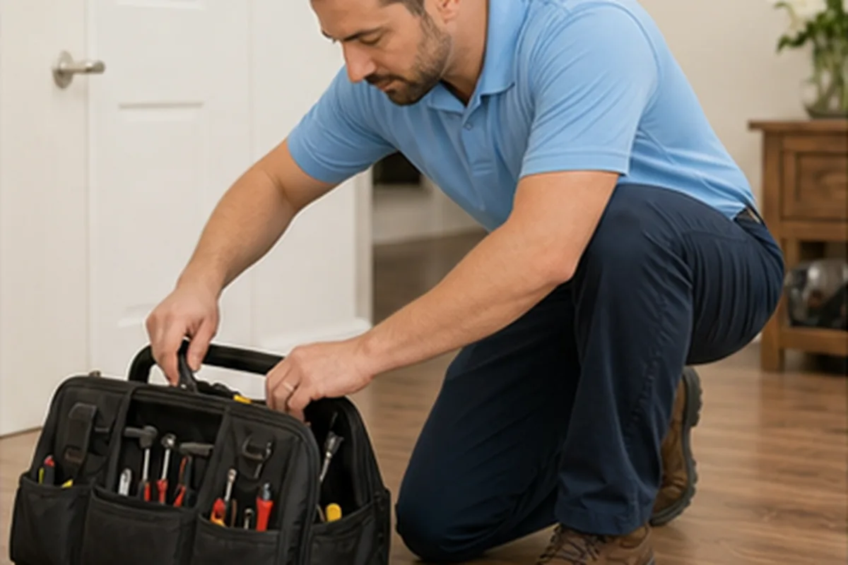Mobile locksmith service van serving Houston TX