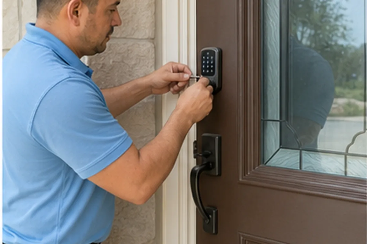 Houston locksmith contact service