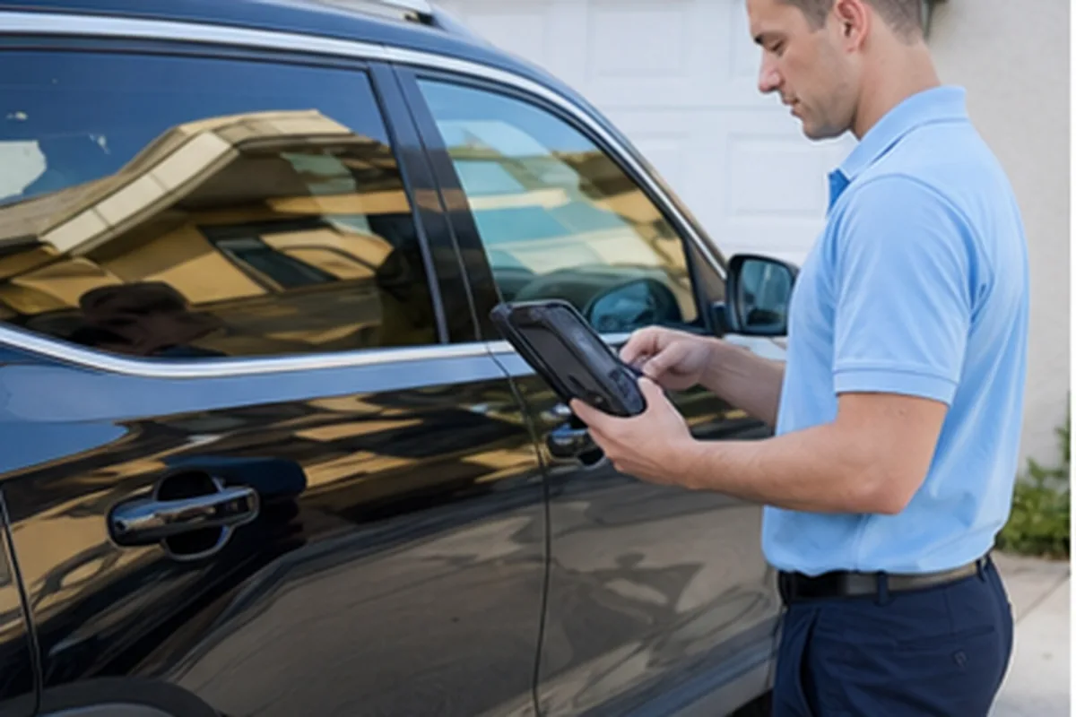 Car lockout service for vehicle entry in Houston TX